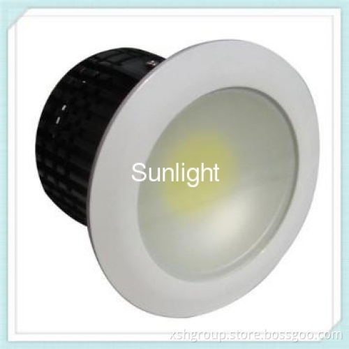 Die-casting Aluminum 18W LED down light,160MM hole size